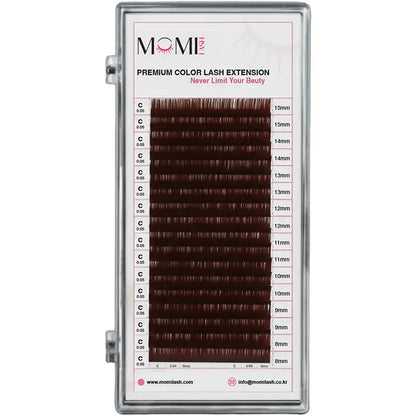 Color Lash Brown Colored Eyelash Extensions