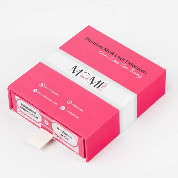 D-Curl Premium Mink Lash Extension 0.07mm Thickness