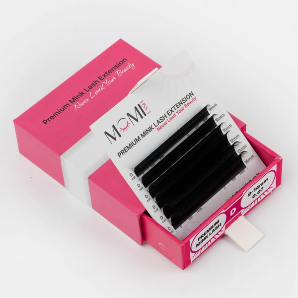 D-Curl Premium Mink Lash Extension 0.07mm Thickness