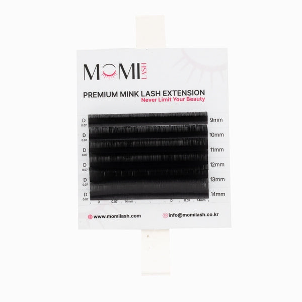 D-Curl Premium Mink Lash Extension 0.07mm Thickness