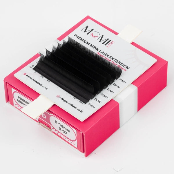 D-Curl Premium Mink Lash Extension 0.07mm Thickness