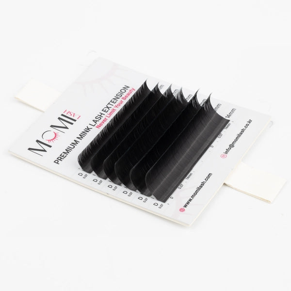D-Curl Premium Mink Lash Extension 0.07mm Thickness