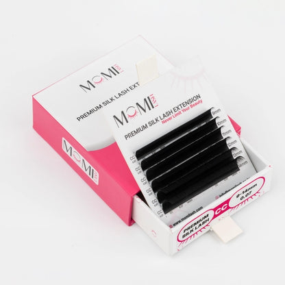 Premium Silk Lash Extension 0.07mm Thickness (6 Lines)