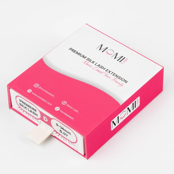 D-Curl Premium Silk Lash Extension 0.07mm Thickness