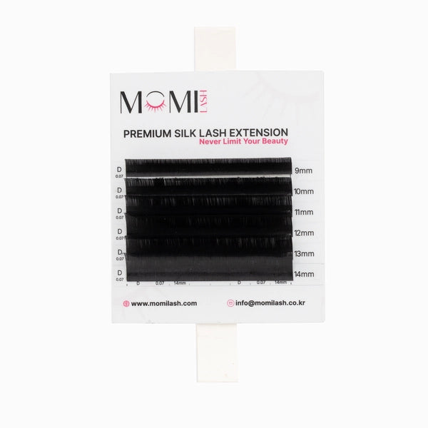 D-Curl Premium Silk Lash Extension 0.07mm Thickness