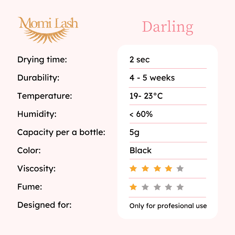 Darling Eyelash Glue 5g