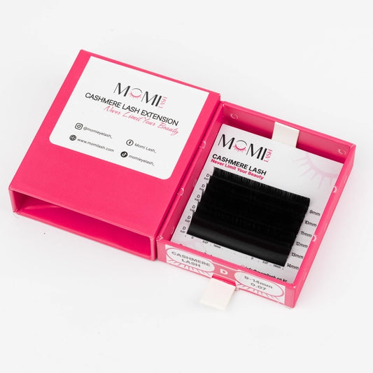 D-Curl Cashmere Lash Extension 0.07mm Thickness