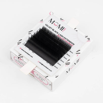 Velvet Black Lash Extension 0.10mm Thickness (6 Lines)
